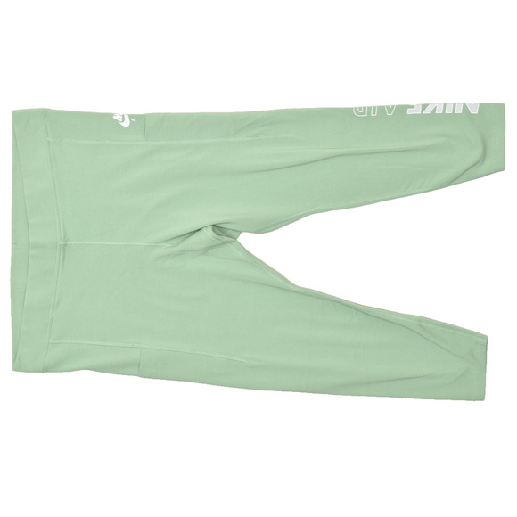 Nike Air Cropped Leggings Plus Size 1X Green Activewear Pants - Picture 1 of 8